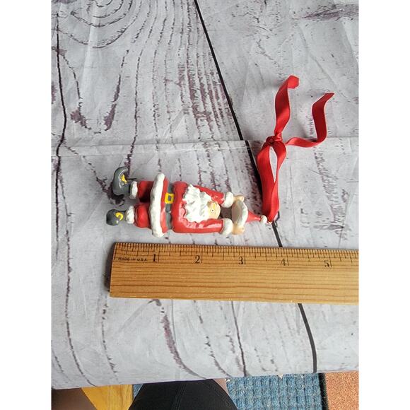 Vintage 1990 Enesco Hang Onto Your Hat 2nd in John Jonik Series Holiday Ornament - Picture 4 of 5